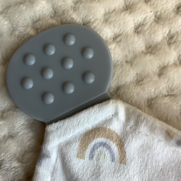 Modern Baby Brown Bear Baby Lovey Security Comfort Blanket - Picture 10 of 11